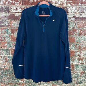 Nike Unisex Blue Quarter Zip